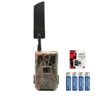 Kit Caméra Détecteur Live Camouflage + 8 Piles + Carte SD