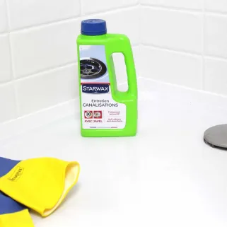 Nettoyant canalisation javel anti-dépôts action 30min 1L