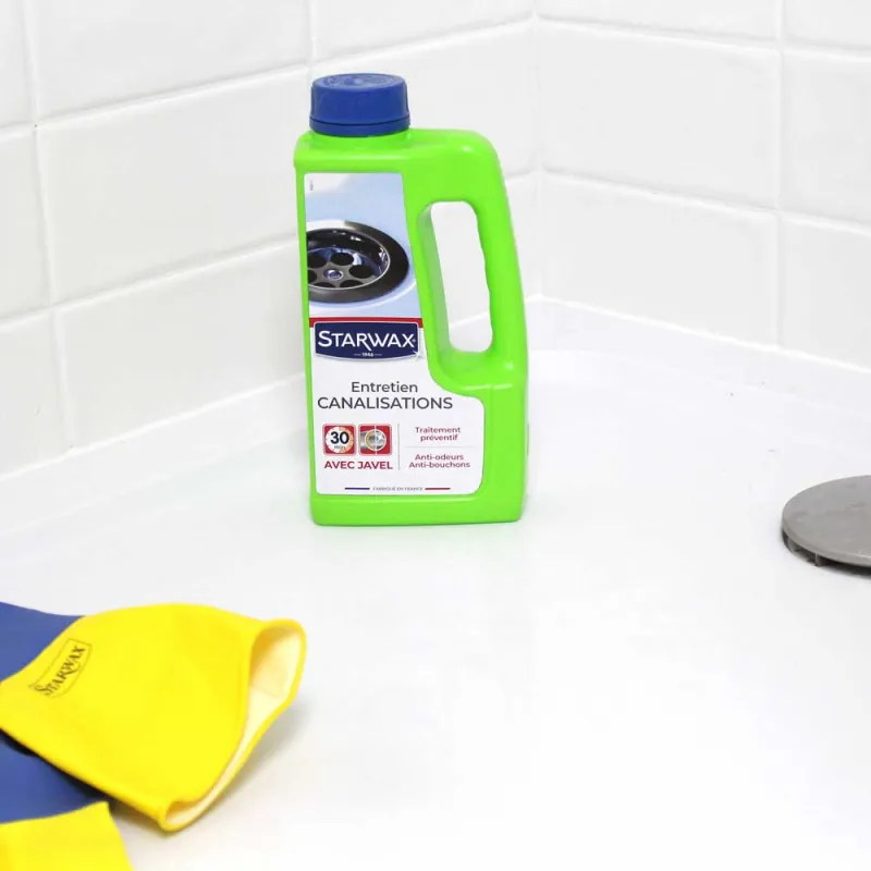 Nettoyant canalisation javel anti-dépôts action 30min 1L Nettoyant canalisation javel anti-dépôts action 30min 1L