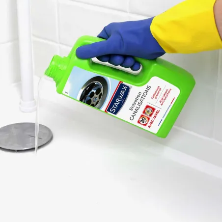 Nettoyant canalisation javel anti-dépôts action 30min 1L Nettoyant canalisation javel anti-dépôts action 30min 1L