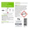 Sanoir noir mou huile de lin 1kg - nettoyant naturel 99.7%