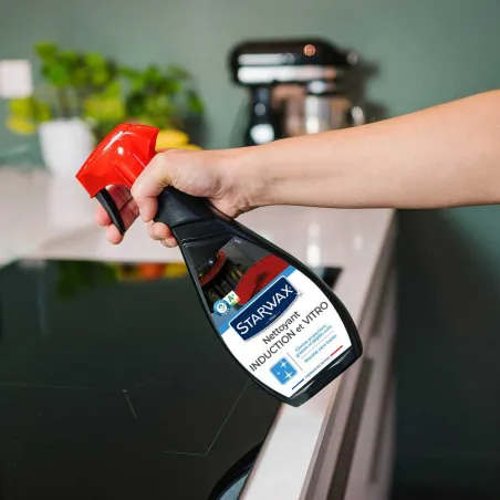 Nettoyant induction et vitrocéramique 500ml - Nettoie et fait briller Nettoyant induction et vitrocéramique 500ml - Nettoie et fait briller