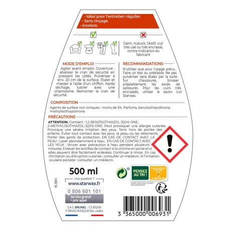 Lait de soin pour cuir - Nettoie, nourrit et protège 250ml