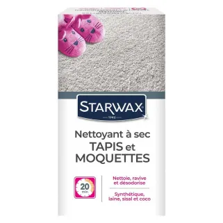 Nettoyant à sec pour tapis et moquettes - Entretien textile 500g
