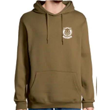 Sweat Keiler Hunter kaki 50% coton 280g/m² logo 3