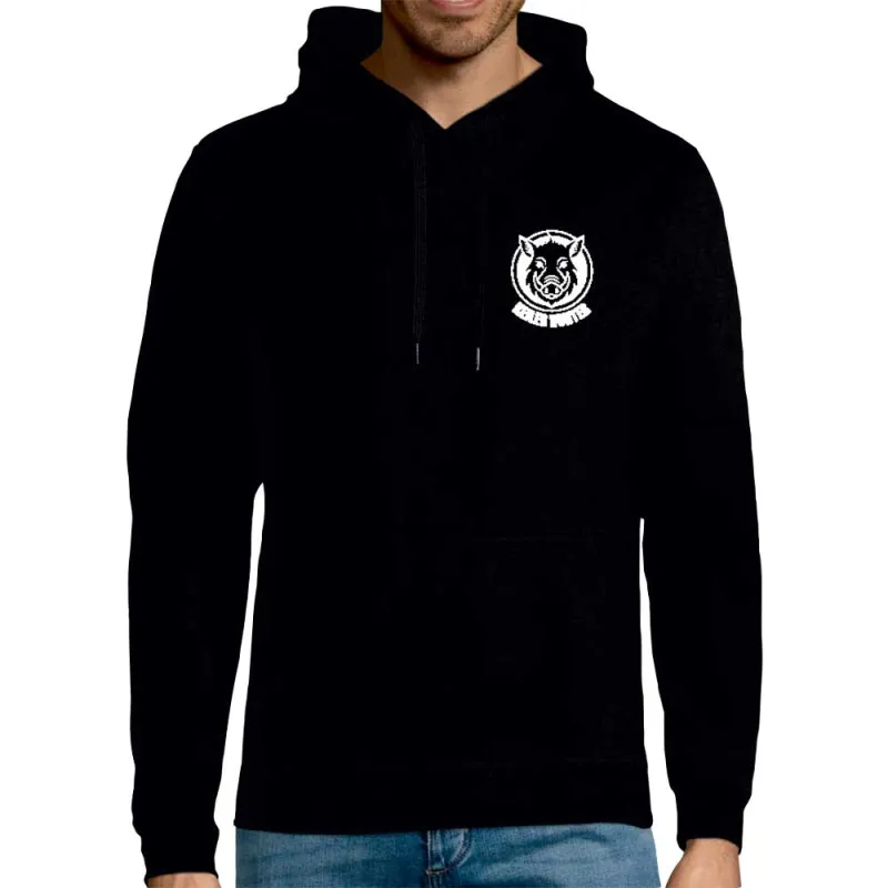 Sweat Keiler Hunter noir 280g/m² coton/polyester logo 3 Sweat Keiler Hunter noir 280g/m² coton/polyester logo 3