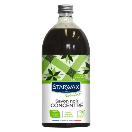 Savon noir concentré huile d'olive 100% naturel multi-usages 1L
