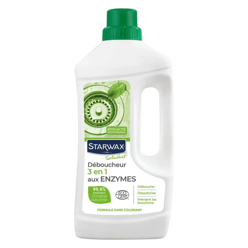 Débouchoir 3 en 1 aux enzymes naturelles 99,4% - Anti-bouchons Débouchoir 3 en 1 aux enzymes naturelles 99,4% - Anti-bouchons