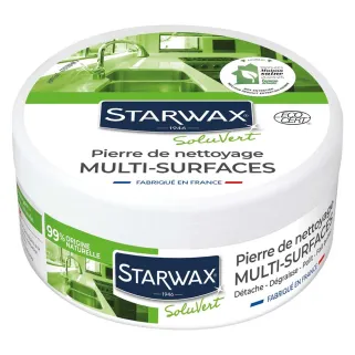 Pierre de nettoyage naturelle 99% + éponge biface détachante 375g