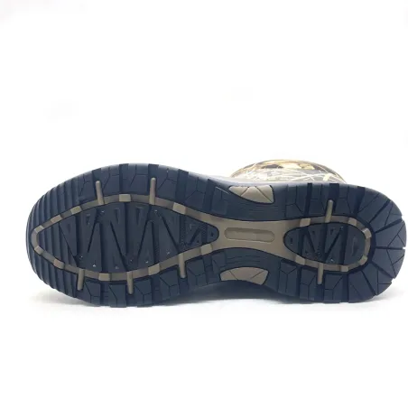 Bottes camo roseaux caoutchouc doublure jersey 5mm
