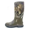Bottes camo roseaux caoutchouc doublure jersey 5mm