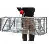 Cage-piège Hardy anti-nuisibles 3 ressorts trappe 60° anticorrosion