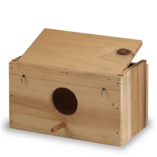 Nichoir oiseaux en bois 22x12x12,5cm - Abri jardin