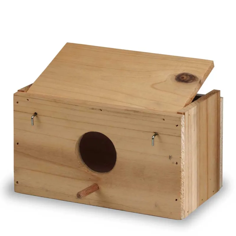 Nichoir oiseaux en bois 22x12x12,5cm - Abri jardin Nichoir oiseaux en bois 22x12x12,5cm - Abri jardin