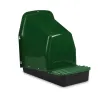 Nid pondoir plastique 37x44,4x50,3cm fixation murale poulailler