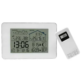 Station météo avec sonde extérieure Thermomètre hygromètre