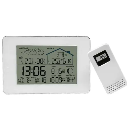 Station météo avec sonde extérieure Thermomètre hygromètre