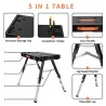 Établi 5 en 1 multifonction atelier bricolage DIY compact