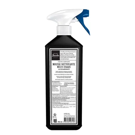 Mousse nettoyante ultra-douceur bicarbonate Maison Briochin- Dégraisse 400ml