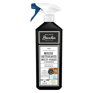 Mousse nettoyante ultra-douceur bicarbonate Maison Briochin- Dégraisse 400ml