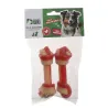 Os à mâcher poulet 16cm protection dentaire - Lot de 2