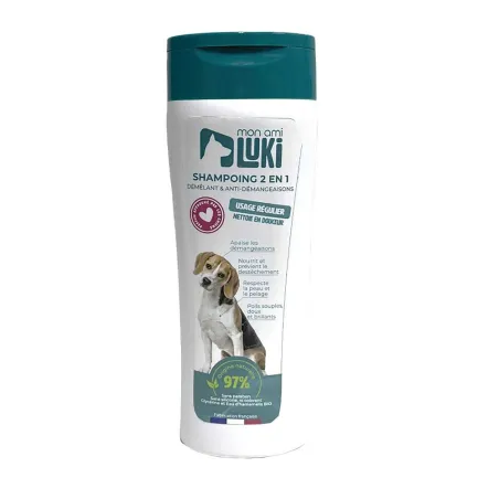 Shampoing 2en1 apaisant anti-démangeaisons chien 300ml