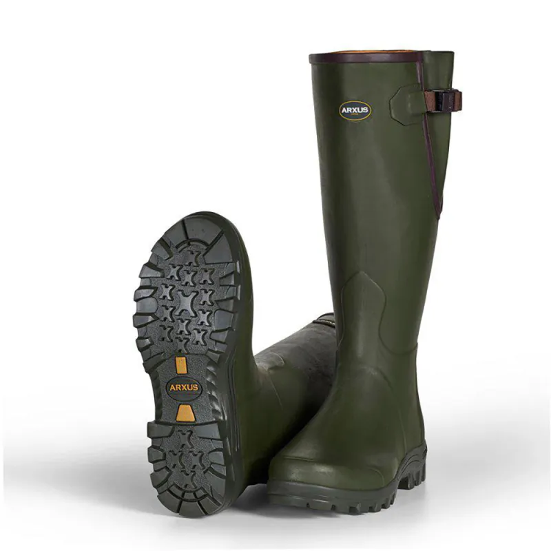 Bottes Pioneer Hunting Green confort caoutchouc 40 à 46 Bottes Pioneer Hunting Green confort caoutchouc 40 à 46