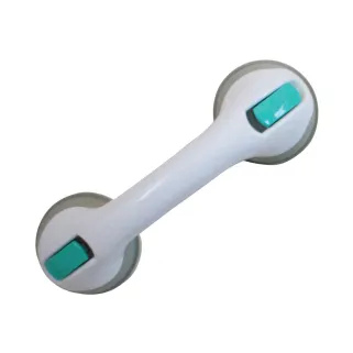 Poignée de bain à ventouses 31cm - Barre d'appui sécurité