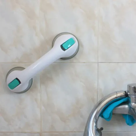 Poignée de bain à ventouses 31cm - Barre d'appui sécurité Poignée de bain à ventouses 31cm - Barre d'appui sécurité