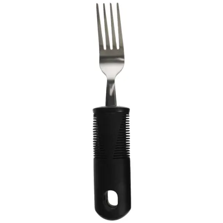 Couverts ergonomiques senior manche épais plastique - Set 4 pièces