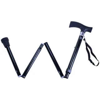 Canne pliante réglable 82-92cm avec sacoche - Charge 90kg