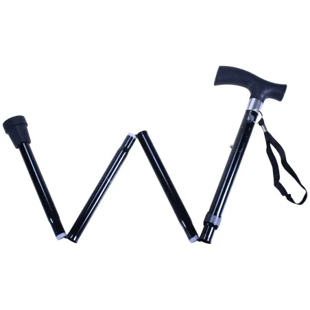 Canne pliante réglable 82-92cm avec sacoche - Charge 90kg