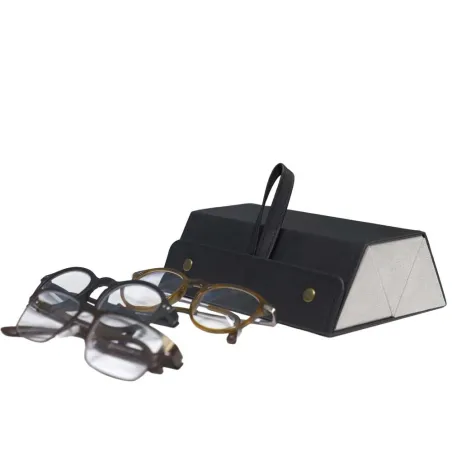 Etui à lunettes 3 paires - Rangement compact et pratique Etui à lunettes 3 paires - Rangement compact et pratique