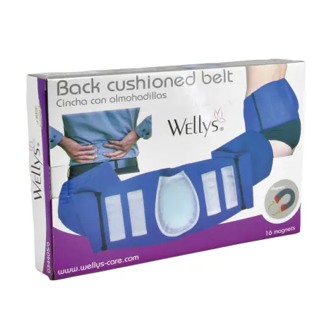 Ceinture dos coussinet 16 aimants lombaire 117cm circulation