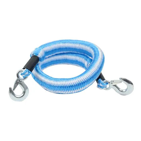 Corde de remorquage 2T extensible 1,5-4m avec crochets zingués