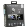 Dashcam avant/arrière HD + carte microSD 32Go incluse