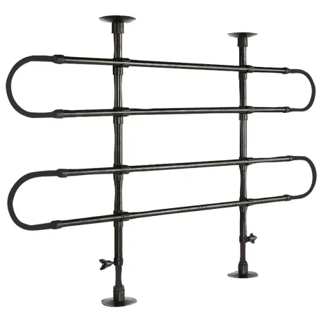 Barre pare-chien métallique ajustable 85-140cm H60-110cm