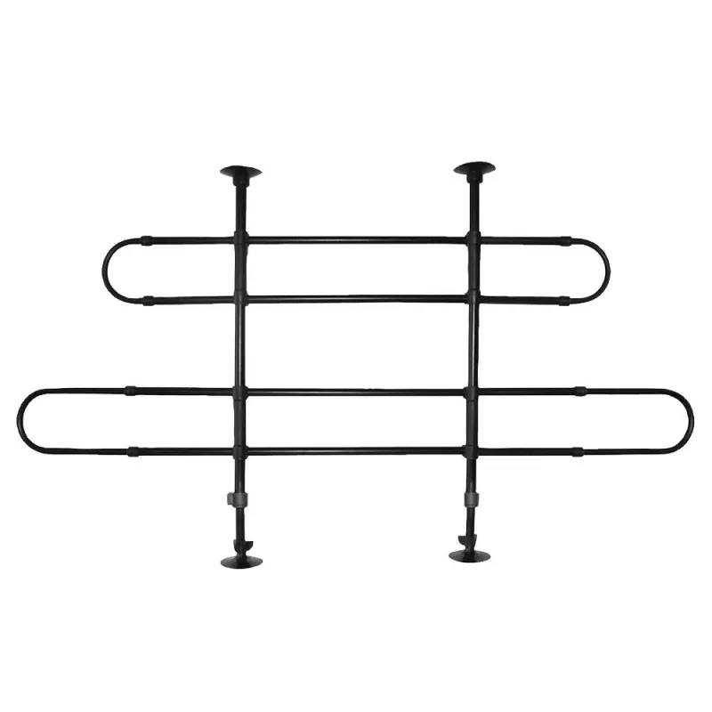 Barre pare-chien métallique ajustable 85-140cm H60-110cm