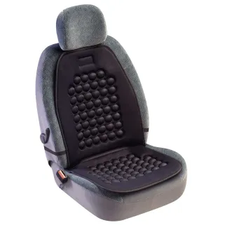 Couvre siège universel relaxant noir - Soulage tensions musculaires