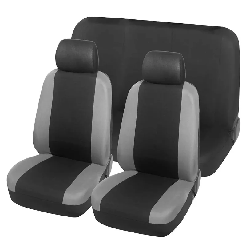 Housse jeu complet non-fractionnable 2 appui-têtes 2 sièges avant