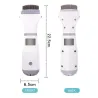 Peigne électrique anti-poux autonomie 4-6h LED 3 niveaux silencieux Peigne électrique anti-poux autonomie 4-6h LED 3 niveaux silencieux