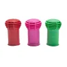 3 Pierres Décapantes Fibre Verre PP 6x4x3.2cm Rouge Rose Vert