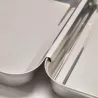 Ensemble pour paner inox 430 - 20,5x15,5x3cm empilable Ensemble pour paner inox 430 - 20,5x15,5x3cm empilable
