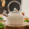 Bouilloire à sifflet Inox 2,5L Ø20cm Toutes feux induction Bouilloire à sifflet Inox 2,5L Ø20cm Toutes feux induction