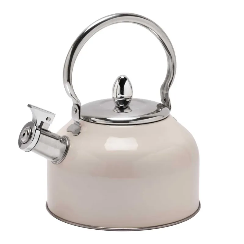 Bouilloire à sifflet Inox 2,5L Ø20cm Toutes feux induction Bouilloire à sifflet Inox 2,5L Ø20cm Toutes feux induction