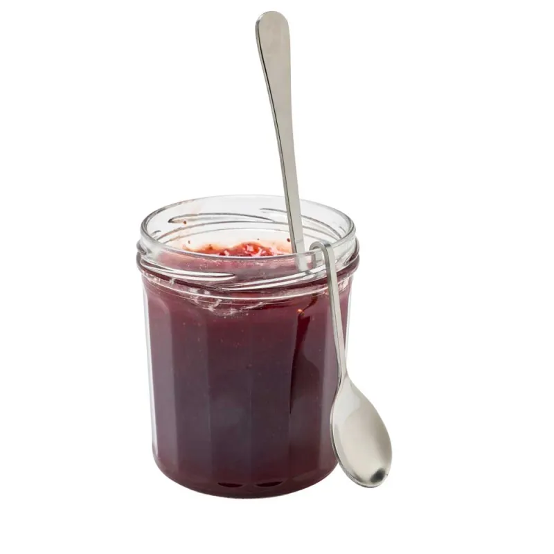 Lot de 2 cuillères à confiture en inox - Couverts dessert Lot de 2 cuillères à confiture en inox - Couverts dessert
