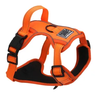 Harnais réfléchissant orange sécurité haute visibilité