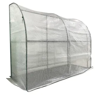 Demi-serre murale adossée pour jardin et balcon protection plantes