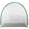 Serre demi-lune 200x80x170cm housse PE 130g/m² fond 110g Serre demi-lune 200x80x170cm housse PE 130g/m² fond 110g