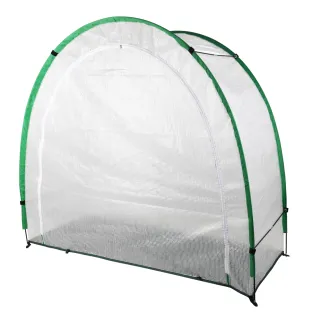 Serre demi-lune 200x80x170cm housse PE 130g/m² fond 110g